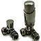 Reina Modal TRV Corner Radiator Valves with Lockshield - Oiled Bronze Large Image