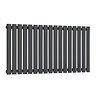 Reina Neva Horizontal Single Panel Designer Radiator - Anthracite