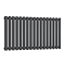 Reina Neva Horizontal Single Panel Designer Radiator - Anthracite