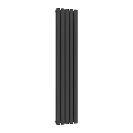 Reina Neva Vertical Double Panel Designer Radiator - Anthracite