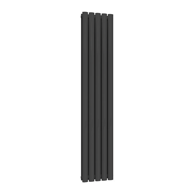 Reina Neva Vertical Double Panel Designer Radiator - Anthracite