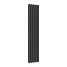 Reina Neva Vertical Double Panel Designer Radiator - Anthracite