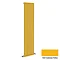 Reina Neva Vertical Single Panel Designer Radiator - 1500 x 413mm - Cadmium Yellow Large Image