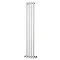 Reina Oria Vertical Steel Designer Radiator - 1800 x 270mm - White Large Image