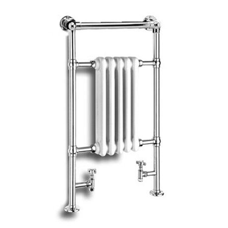 Reina Oxford Traditional Towel Rail Radiator - 960 x 538mm Large Image