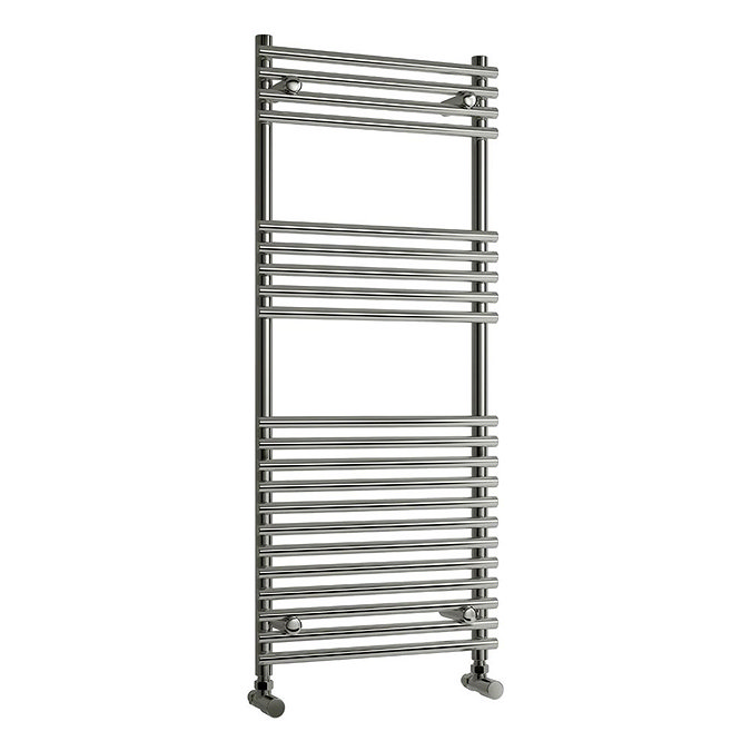 Reina Pavia Steel Designer Radiator - Chrome Large Image