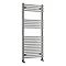 Reina Pavia Steel Designer Radiator - Chrome Large Image