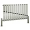 Reina Pienza Horizontal Steel Designer Radiator - Chrome Large Image