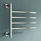 Reina Rance H475 x W500mm Dry Electric Swivel Heated Towel Rail  Profile Large Image