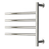 Reina Rance H475 x W500mm Dry Electric Swivel Heated Towel Rail Large Image