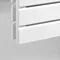 Reina Rione Double Panel Steel Designer Radiator - White Standard Large Image