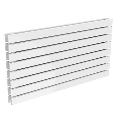 Reina Rione Double Panel Steel Designer Radiator - White Profile Large Image