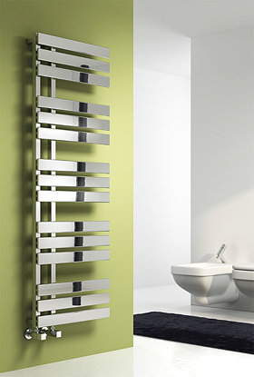 Reina Sesia Steel Designer Radiator - Chrome Large Image