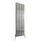 Reina Stadia Vertical Double Panel Aluminium Radiator - Polished  Feature Large Image