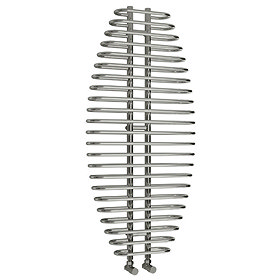 Reina Teano Steel Designer Radiator - 1300 x 600mm - Chrome Large Image