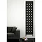 Reina Terano Steel Designer Radiator - 1800 x 400mm - Anthracite Profile Large Image