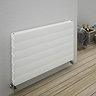 Reina Veno Double Panel Aluminium Radiator - Anthracite Profile Large Image