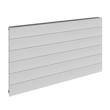 Reina Veno Double Panel Aluminium Radiator - White Profile Large Image