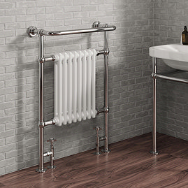 Reina Victoria Traditional Towel Rail Radiator - 960 x 675mm