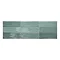 Retford Chevron Turquoise Gloss Wall Tiles - 75 x 230mm  Profile Large Image