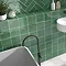 Retford Green Gloss Wall Tiles - 150 x 150mm