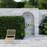 Reva Outdoor Grey Travertine Effect Wall & Floor Tiles - 600 x 900mm