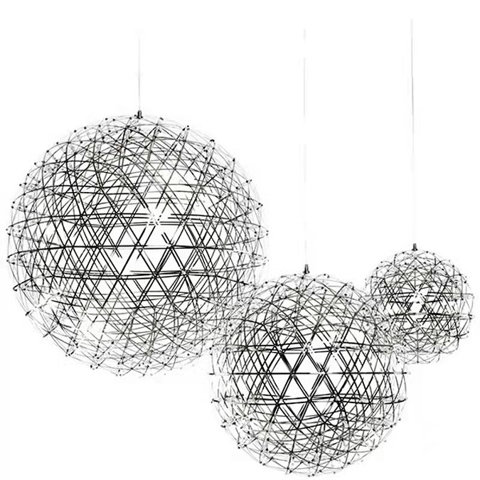 Revive 120cm Sparkle LED Chrome Pendant Ceiling Light