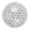 Revive 120cm Sparkle LED Chrome Pendant Ceiling Light