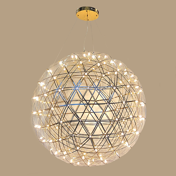 Revive 150cm Sparkle LED Chrome Pendant Ceiling Light