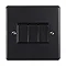 Revive 3 Gang 2 Way Light Switch - Matt Black Large Image