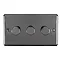 Revive 3 Way Dimmer Light Switch - Black Nickel Large Image