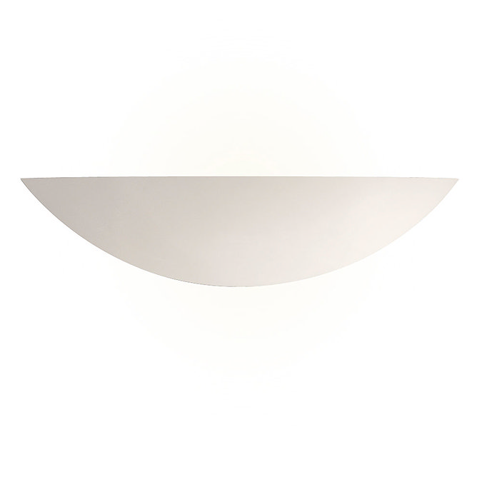 Revive 40cm Paintable Ceramic Wall Light  Profile Large Image