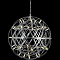 Revive 40cm Sparkle LED Chrome Pendant Ceiling Light