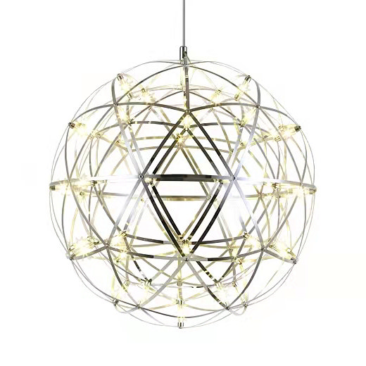 Revive 40cm Sparkle LED Chrome Pendant Ceiling Light