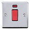 Ellis & Co 45 Amp Switch with Neon Power Indicator - Polished Chrome