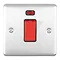 Revive 45A Switch with Neon Power Indicator Satin Steel/Black Large Image