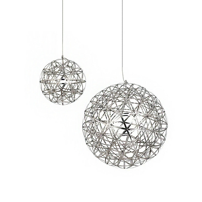 Revive 80cm Sparkle LED Chrome Pendant Ceiling Light