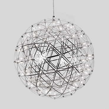 Revive 80cm Sparkle LED Chrome Pendant Ceiling Light