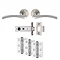 Revive Alor Ultimate Door Handle Pack - Polished Chrome Large Image
