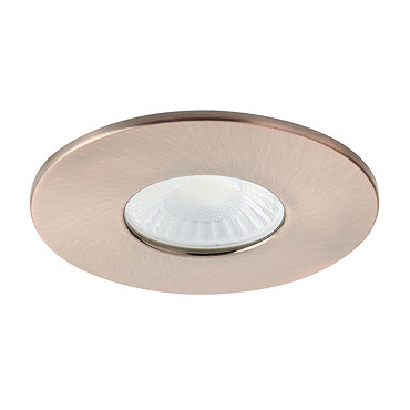 Revive Antique Copper IP65 LED Fire-Rated Fixed Downlight  Feature Large Image