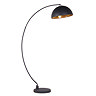 Revive Arc Floor Lamp - Black & Gold