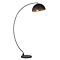 Revive Arc Floor Lamp - Black & Gold