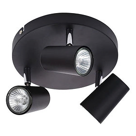 Revive Black 3 Light Spotlight Large Image