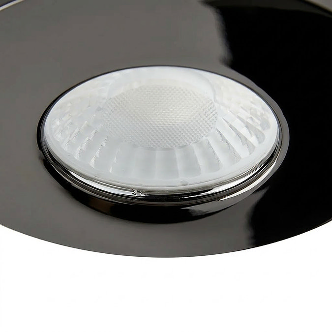 Ellis & Co Black Chrome IP65 LED Fire-Rated Fixed Downlight