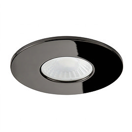 Ellis & Co Black Chrome IP65 LED Fire-Rated Fixed Downlight