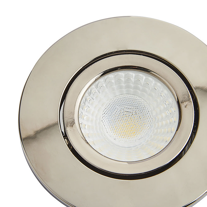 Revive Black Chrome IP65 LED Fire-Rated Tiltable Downlight  Feature Large Image