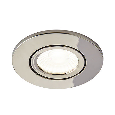 Revive Black Chrome IP65 LED Fire-Rated Tiltable Downlight  Profile Large Image