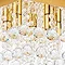 Revive Brass 5 Light Square Flush Bathroom Ceiling Light Profile Large Image