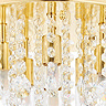 Revive Brass 6 Light Round Flush Bathroom Ceiling Light  Profile Large Image