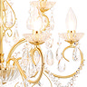Revive Brass 9 Light Bathroom Chandelier  Profile Large Image